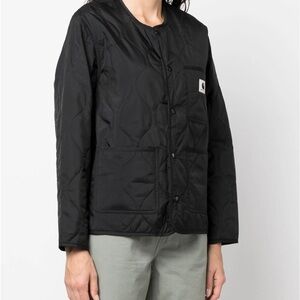 Carhartt Dark Quilted Jacket ( like new)